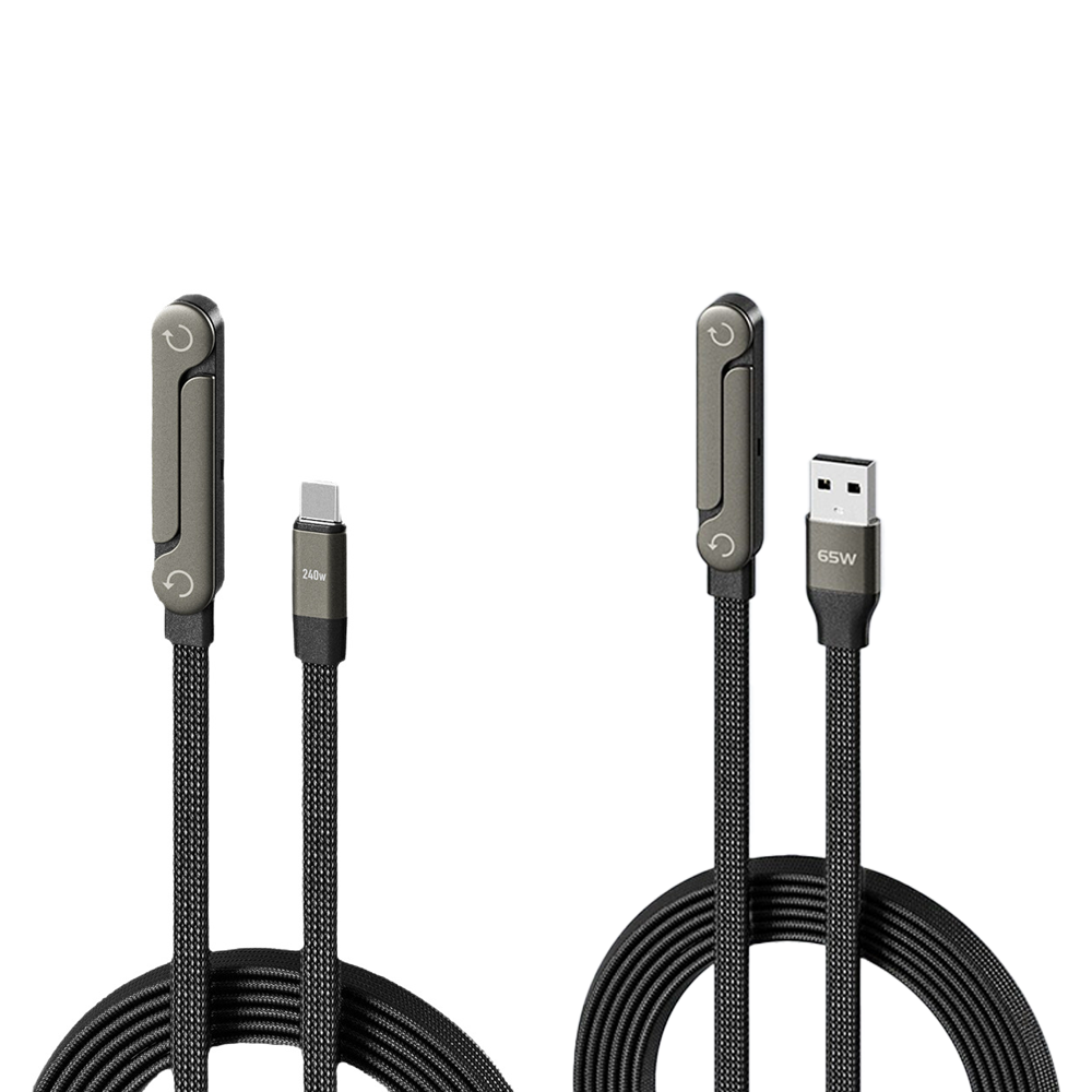 🔥HOT SALE🔥Invisible Holder Charger Cable with Stand-240w super fast charging