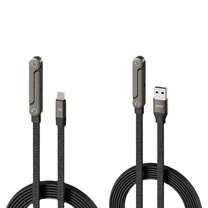 🔥HOT SALE🔥Invisible Holder Charger Cable with Stand-240w super fast charging