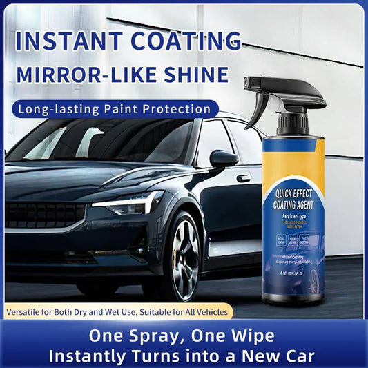 🔥 3-in-1 Nano Car Coating Spray – Clean, Shine & Protect Instantly