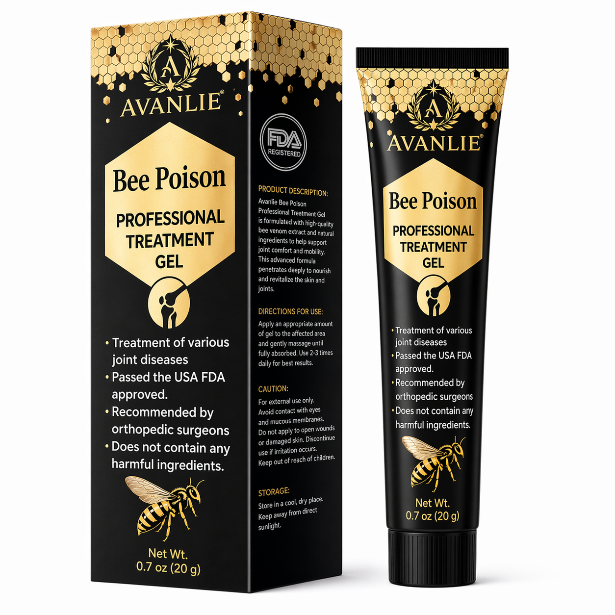 AVANLIE® Bee Poison Joint Relief Gel